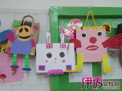 【幼儿园纸袋手工制作】【图】欣赏幼儿园纸袋