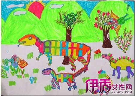 【幼儿恐龙绘画】【图】幼儿恐龙绘画图片大全