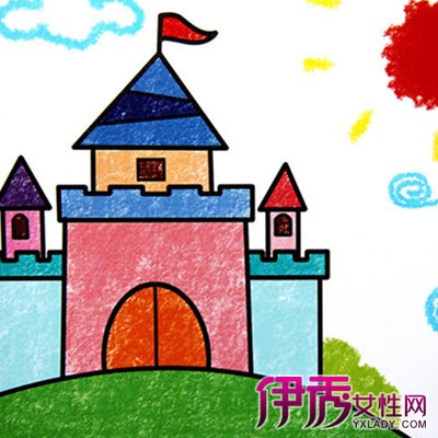 【城堡图片儿童画】【图】欣赏城堡图片儿童画