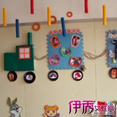 【幼儿园火车墙饰图片】【图】幼儿园火车墙饰