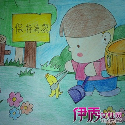 关于环保的儿童画萌萌哒 培养孩子环保意识很重要
