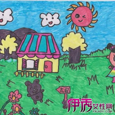 【美丽家乡儿童画】【图】欣赏美丽家乡儿童画