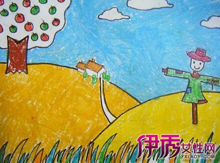 【幼儿园画秋天的画】【图】幼儿园画秋天的画