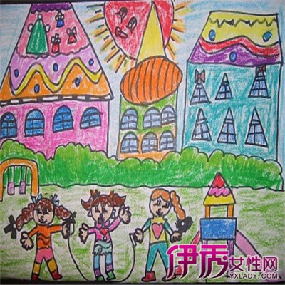 【我爱幼儿园绘画】【图】分享我爱幼儿园绘画