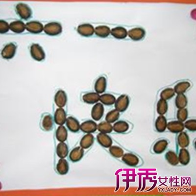 欣赏幼儿园瓜子皮粘贴画 和孩子一起了解更多知识