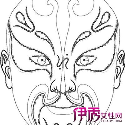 【儿童脸谱图片简笔画】【图】萌萌哒儿童脸谱