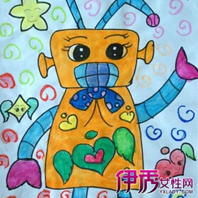 【儿童画机器人图片】【图】儿童画机器人图片