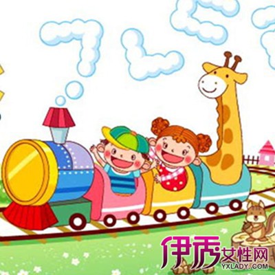 萌萌哒的小火车儿童画 带你走入孩子的独特世界