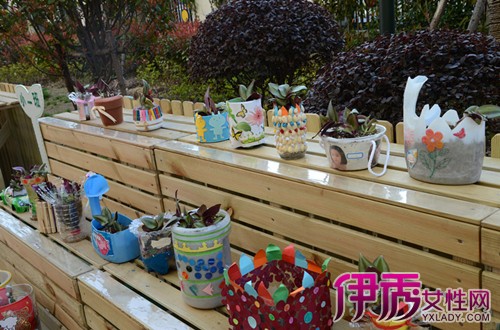 【幼儿园创意盆栽】【图】绿色环保幼儿园创意