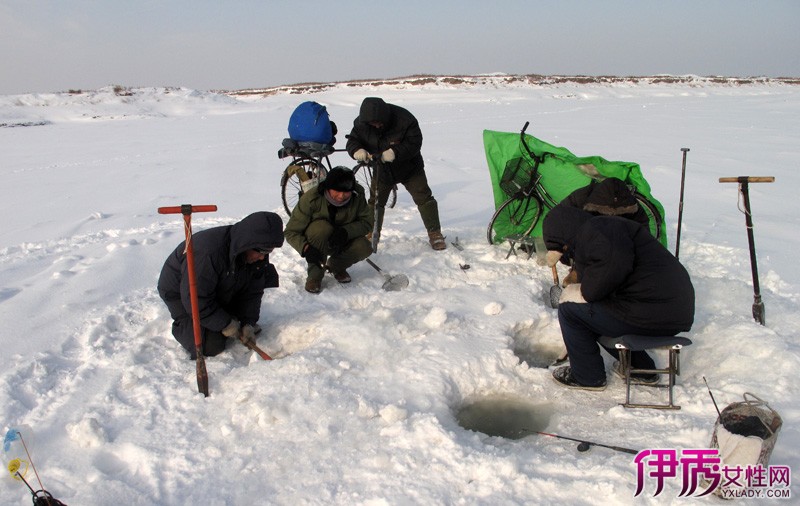 【图】冬天野外钓鱼技巧 冬天打窝的技巧 冬天
