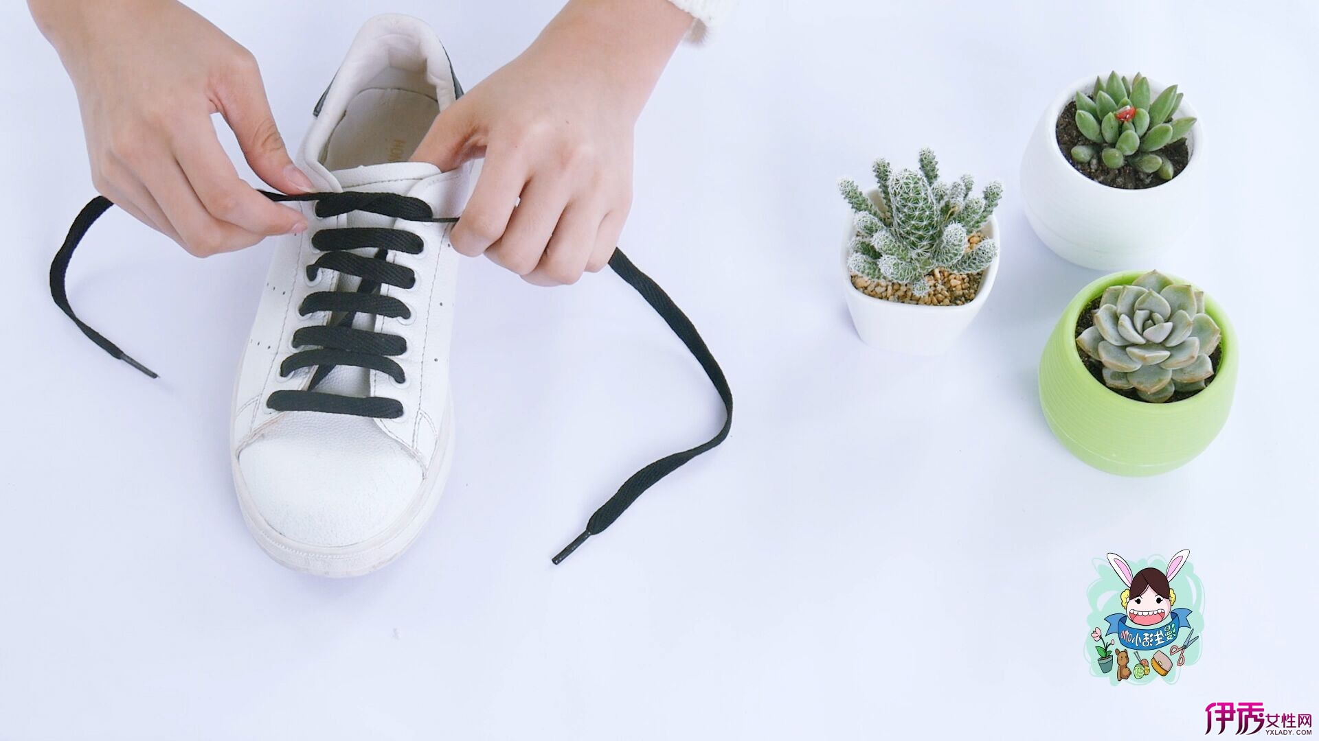 【系鞋带】学会这几种绑鞋带的方法 小白鞋可